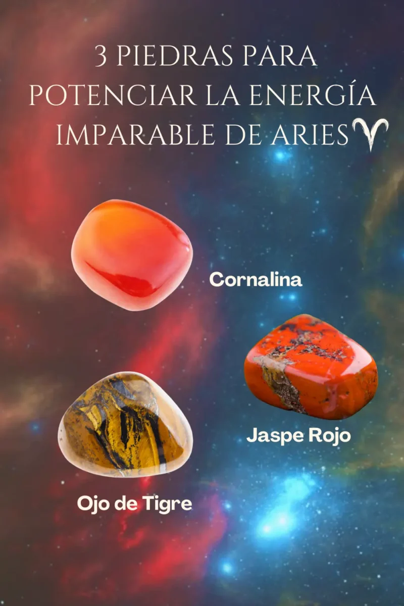 coralina jaspe rojo y ojo de tigre