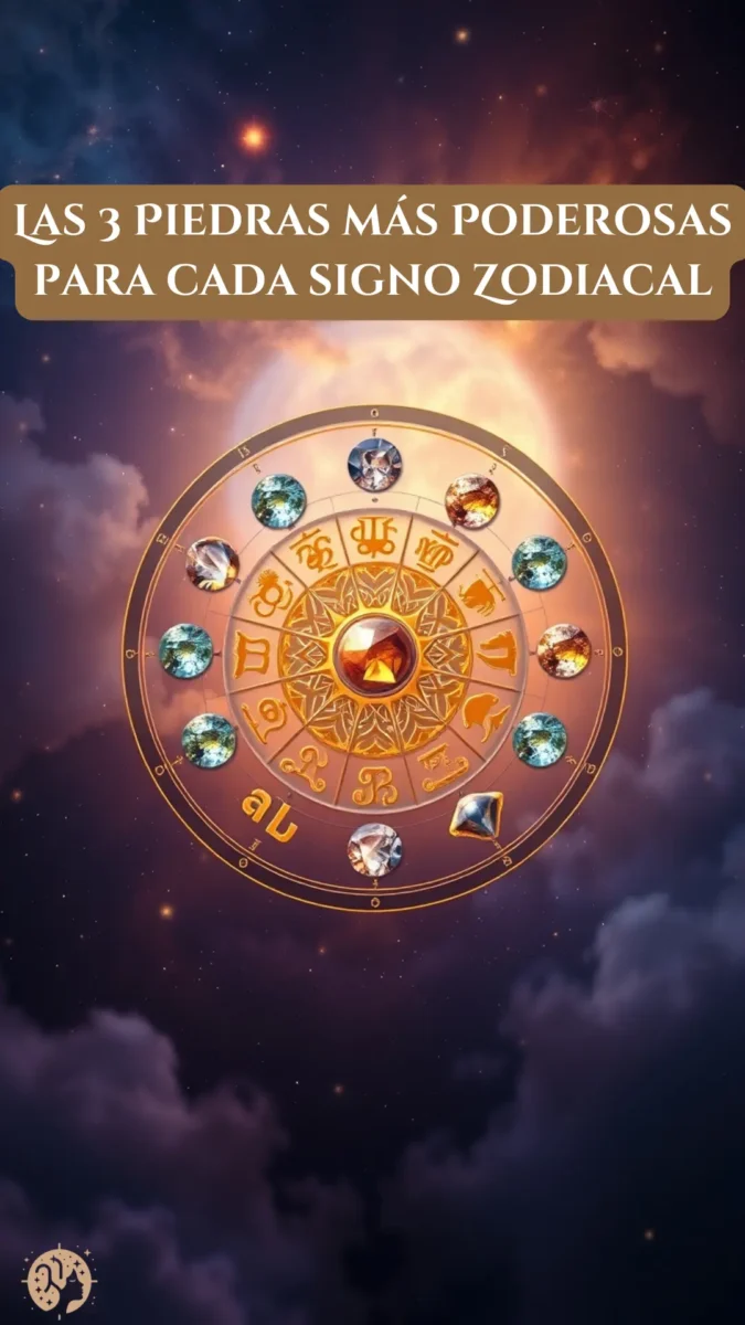 Descubre las 3 piedras más poderosas para tu signo zodiacal y cómo pueden ayudarte a atraer energía positiva, protección y equilibrio espiritual.