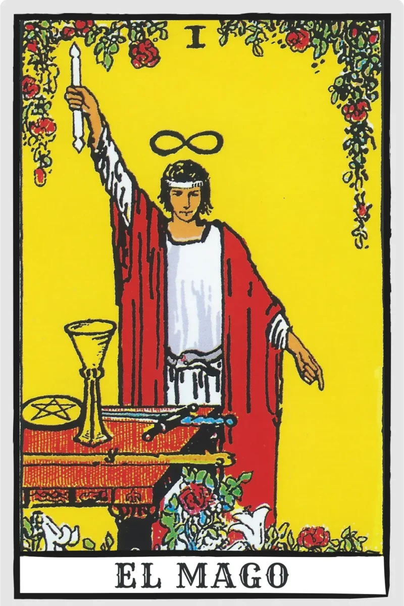 carta del mago en el tarot