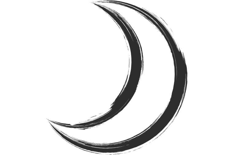 simbolo de la luna en la astrologia