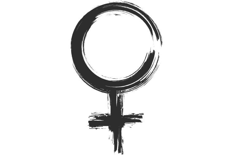 Símbolo astrológico de Venus representando amor, belleza y valores en carta astral