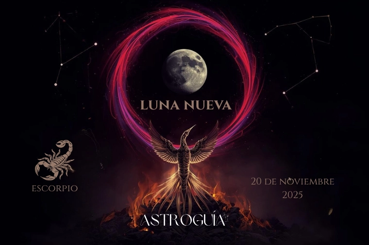 luna nueva en escorpio 20 nov 2025