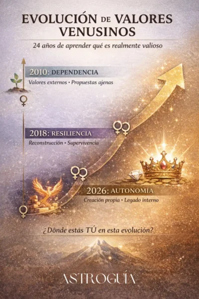 recorrido evolutivo de venus