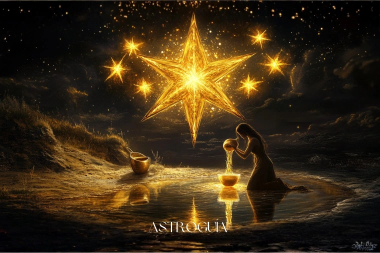 La Estrella (Arcano 17) — Tarot | AstroGuía Para Ti