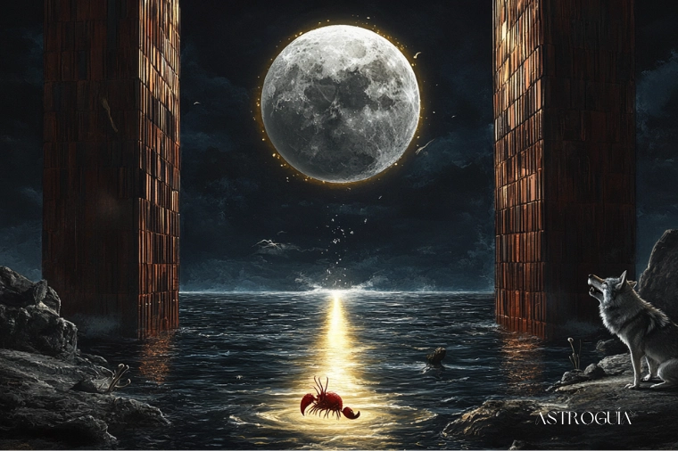 La Luna (Arcano 18) — Tarot | AstroGuía Para Ti